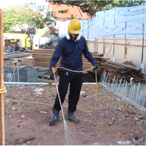 Dịch vụ phun phòng chống Mối đất nền cho công trình xây dựng nhà cửa